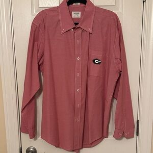 Classic Red Checkered Dress Shirt